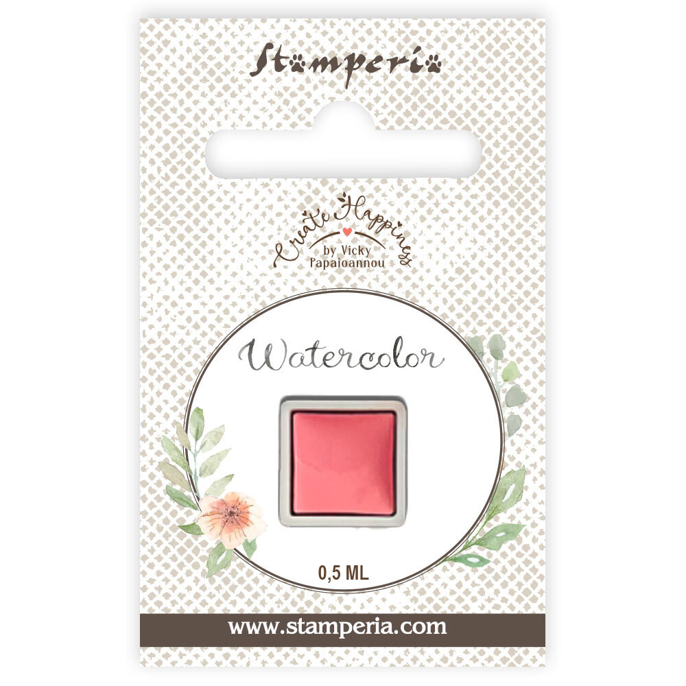 Stamperia Create Happiness Watercolor Refill Pink 0,5ml (KAJC04)