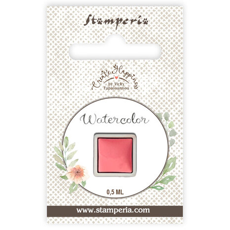 Stamperia Create Happiness Watercolor Refill Pink 0,5ml (KAJC04)