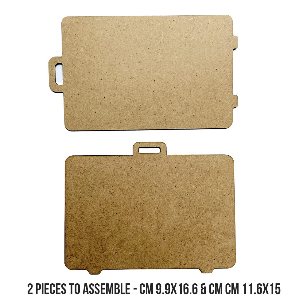 Stamperia Art of Travelling MDF Crafty Shapes Blanks Suitcases (KLSM33) Stamperia Art of Travelling MDF Crafty Shapes Blanks Suitcases (KLSM33)