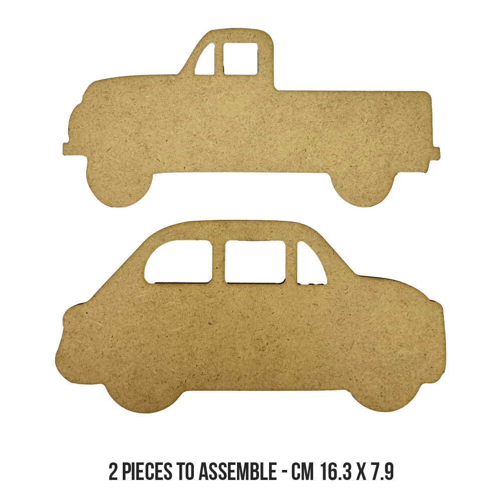 Stamperia Art of Travelling MDF Crafty Shapes Blanks Cars and Truck (KLSM32) Stamperia Art of Travelling MDF Crafty Shapes Blanks Cars and Truck (KLSM32)