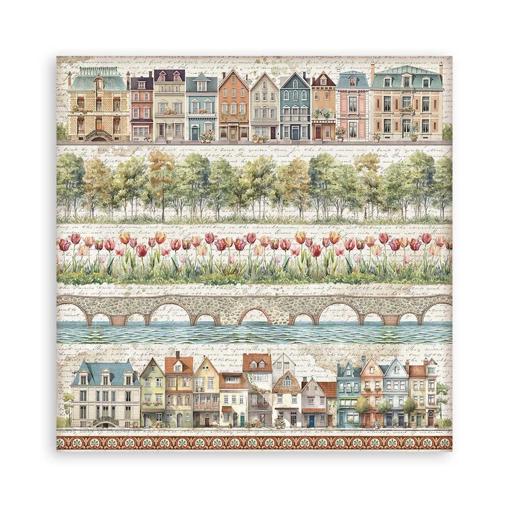 Stamperia Art of Travelling 12x12 Inch Paper Pack Maxi (Single Face) (SBBXLB19) Stamperia Art of Travelling 12x12 Inch Paper Pack Maxi (Single Face) (SBBXLB19)