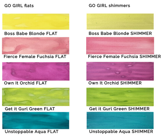 Lindy's Stamp Gang Go Girl! Shimmers Magical Shaker 2.0 SET (mshaker-SET-09)