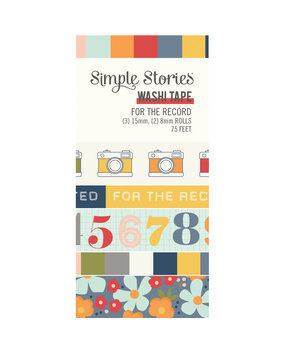 Simple Stories For The Record Washi Tape (23530)