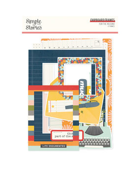 Simple Stories For The Record Chipboard Frames (23525) Simple Stories For The Record Chipboard Frames (23525)