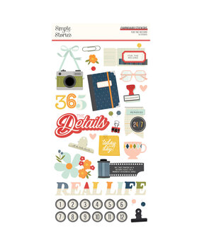 Simple Stories For The Record Chipboard (23518)