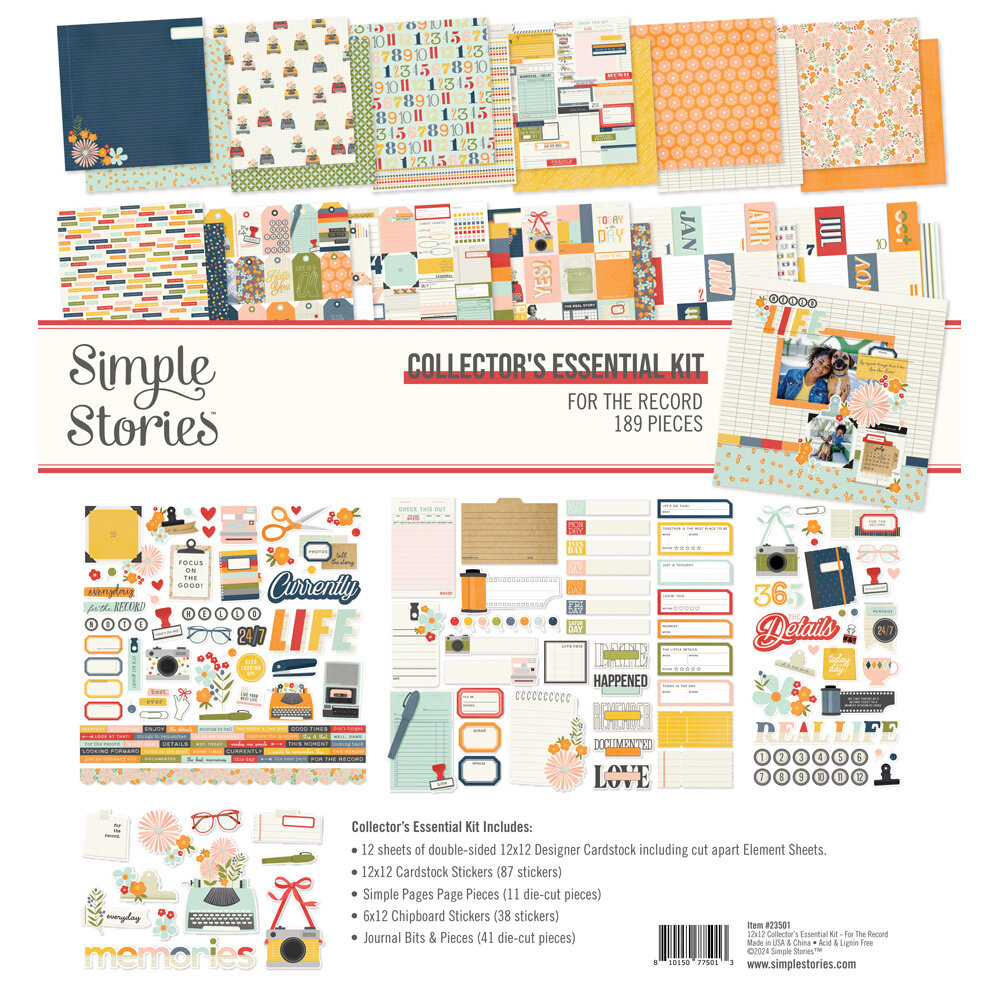 Simple Stories For The Record Collector's Essential Kit (23501)