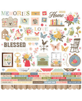 Simple Stories Front Porch Cardstock Stickers (23802)