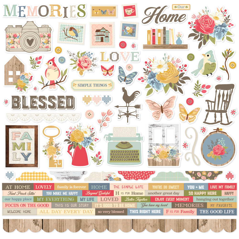 Simple Stories Front Porch Collection Kit (23800) Simple Stories Front Porch Collection Kit (23800)