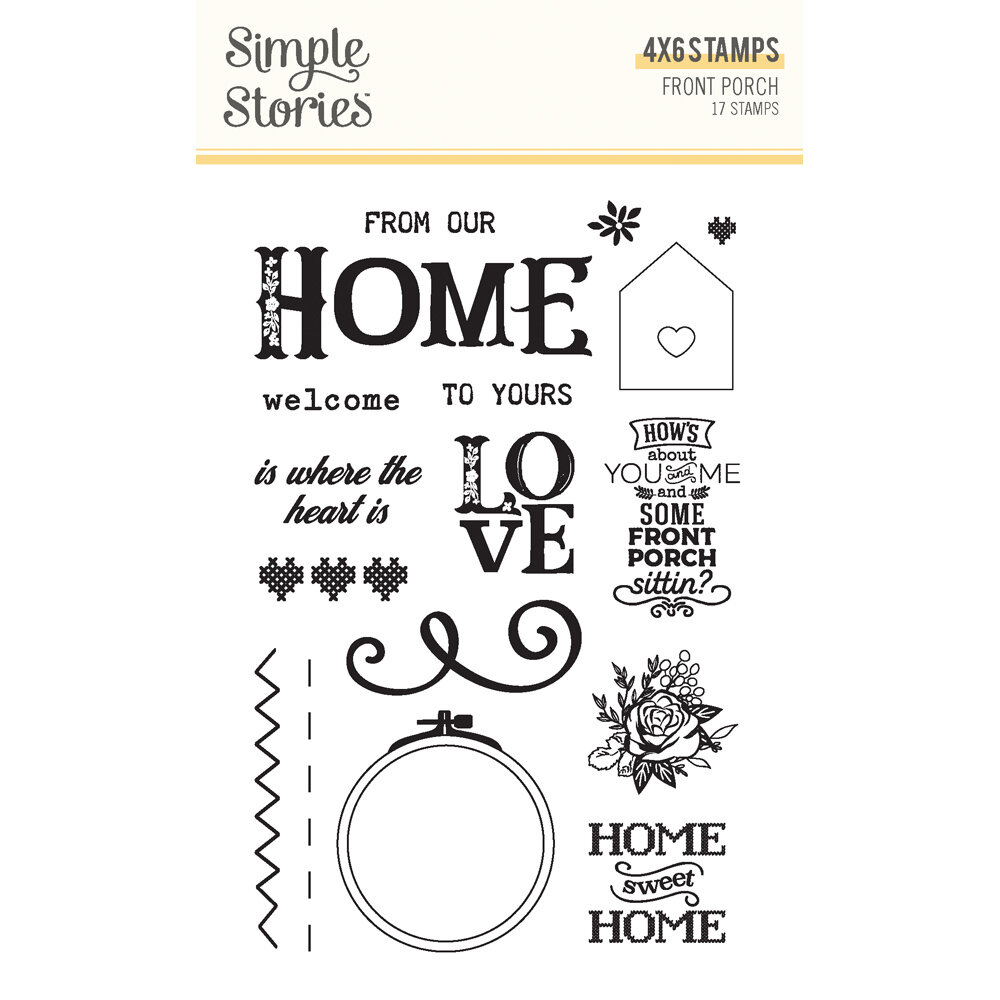 Simple Stories Front Porch Stamps (23816)