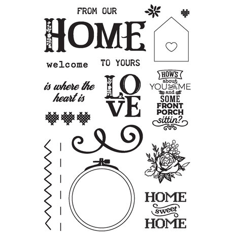 Simple Stories Front Porch Stamps (23816)