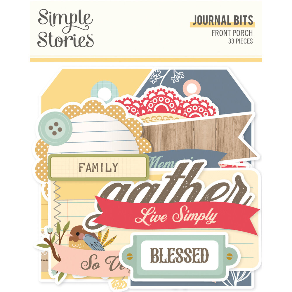 Simple Stories Front Porch Journal Bits & Pieces (23819)