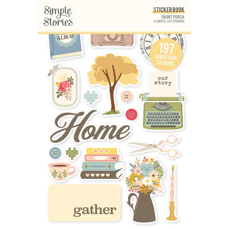 Simple Stories Front Porch Sticker Book (23825)