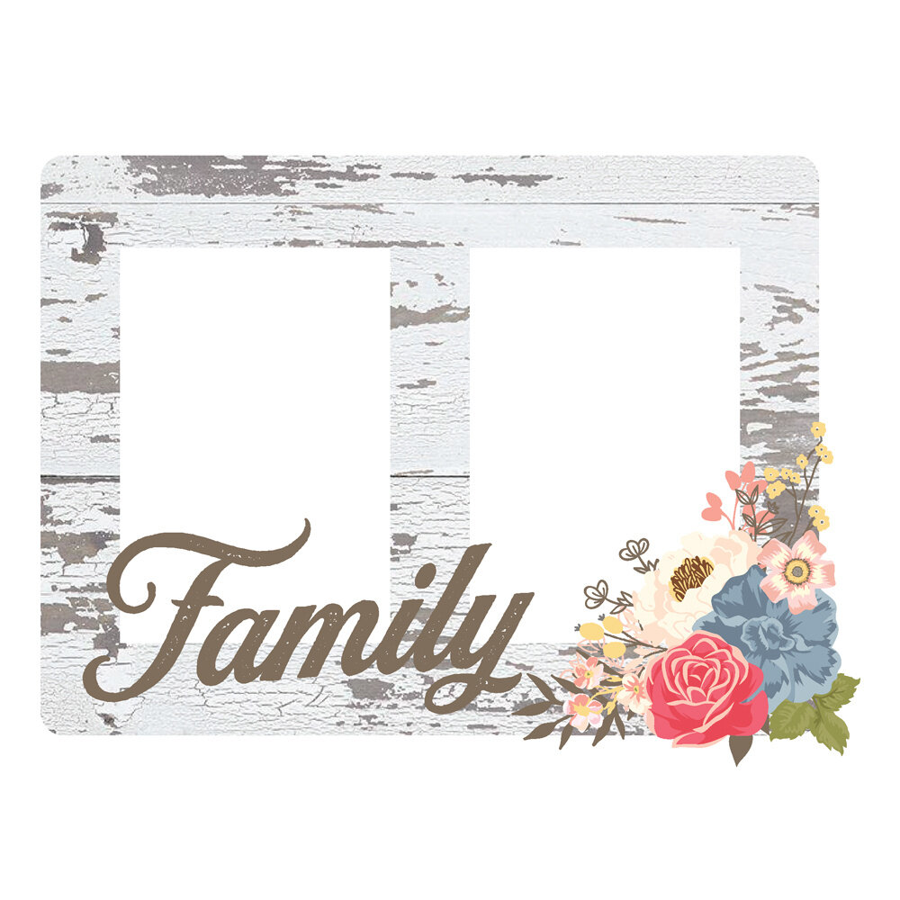 Simple Stories Front Porch Chipboard Frames (23826)