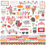 Simple Stories Heartstrings Cardstock Stickers (23601)