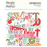 Simple Stories Heartstrings Sentiment Bits & Pieces (23610)