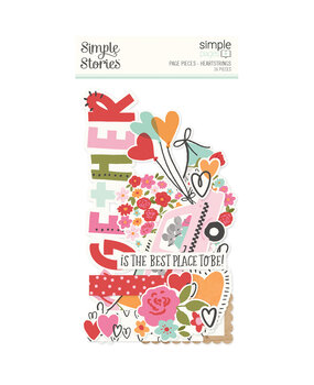Simple Stories Heartstrings Simple Pages Pieces (23615)