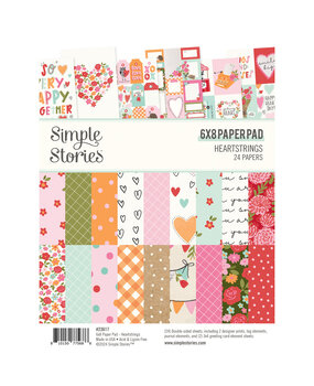 Simple Stories Heartstrings 6x8 Inch Paper Pad (23617)