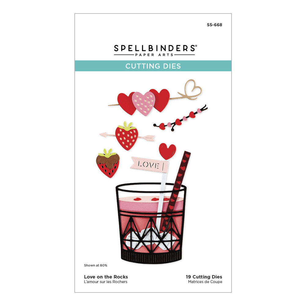 Spellbinders Love on the Rocks Etched Dies (S5-668) Spellbinders Love on the Rocks Etched Dies (S5-668)