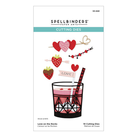 Spellbinders Love on the Rocks Etched Dies (S5-668) Spellbinders Love on the Rocks Etched Dies (S5-668)