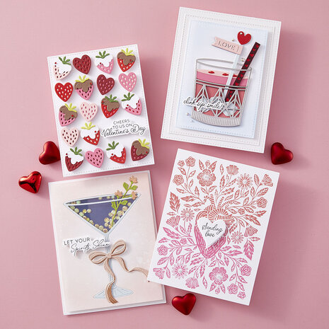 Spellbinders Love on the Rocks Etched Dies (S5-668) Spellbinders Love on the Rocks Etched Dies (S5-668)