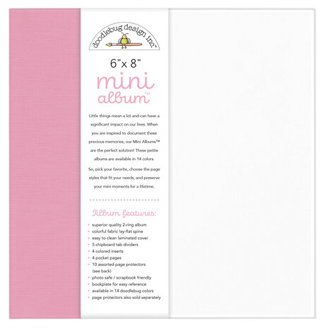 Doodlebug Design Cupcake 6x8 Inch Mini Album (8479) Doodlebug Design Cupcake 6x8 Inch Mini Album (8479)