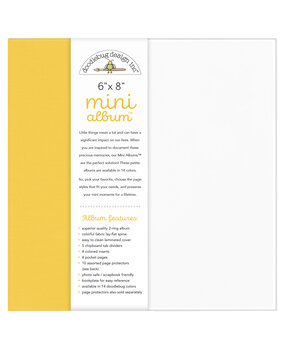 Doodlebug Design Bumblebee 6x8 Inch Mini Album (8484)