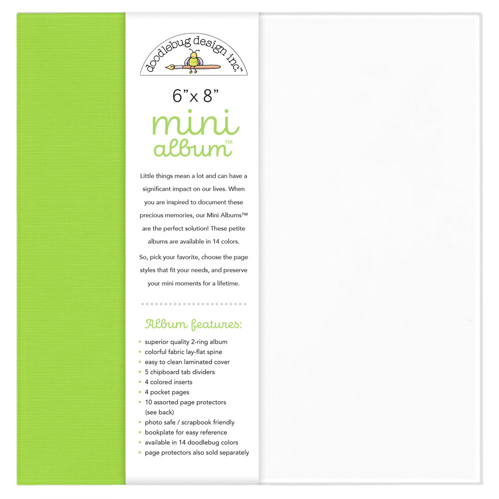 Limeade 6x8 Inch Mini Album (8485) - Craftlines B.V.