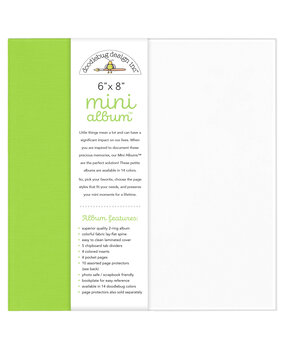 Doodlebug Design Limeade 6x8 Inch Mini Album (8485)