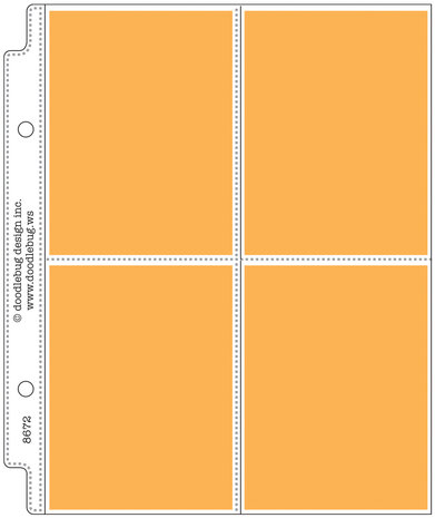 Doodlebug Design Mini Album 3x4 Inch Protectors (2pcs) (8672) Doodlebug Design Mini Album 3x4 Inch Protectors (2pcs) (8672)
