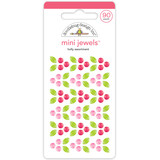 Doodlebug Design Tinsel Time Holly Assortment Mini Jewels (8723)