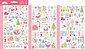 Tinsel Time Mini Icons Stickers (8734)