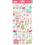 Doodlebug Design Tinsel Time Icons Stickers (8752)