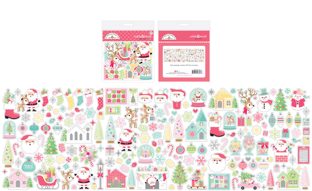 Doodlebug Design Tinsel Time Odds & Ends (8747)
