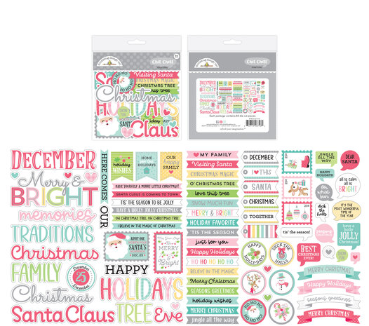 Doodlebug Design Tinsel Time Chit Chat (8748)