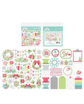 Doodlebug Design Tinsel Time Bits & Pieces (8749)