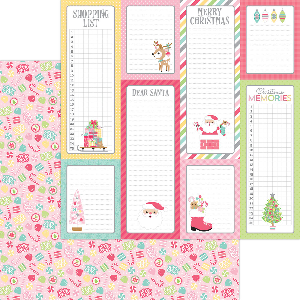 Doodlebug Design Tinsel Time 12x12 Inch Paper Pack (8767)