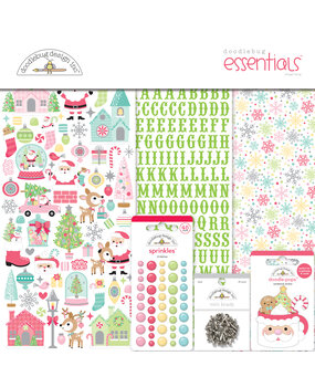 Doodlebug Design Tinsel Time Essentials Kit (8770)