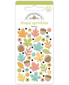 Doodlebug Design Farmhouse Fall Flurry Shape Sprinkles (8615)