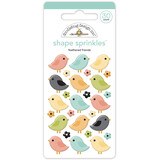 Doodlebug Design Farmhouse Feathered Friends Shape Sprinkles (8616)