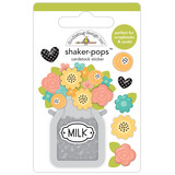 Doodlebug Design Farmhouse Cream Of The Crop Shaker-Pops (8620)