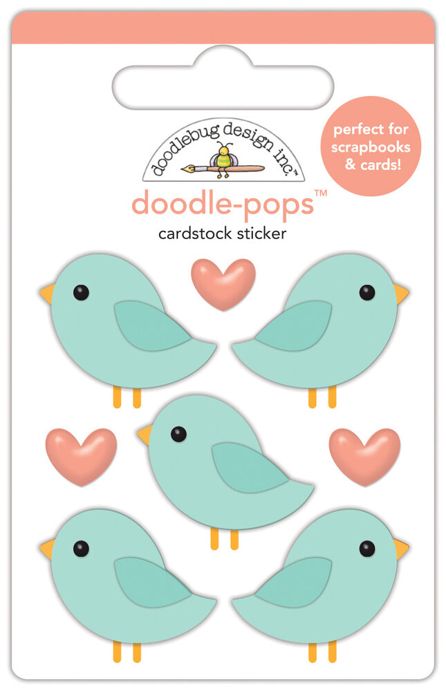 Doodlebug Design Farmhouse Birds Of A Feather Doodle-Pops (8621) Doodlebug Design Farmhouse Birds Of A Feather Doodle-Pops (8621)