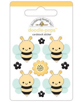 Doodlebug Design Farmhouse Busy Bees Doodle-Pops (8623)