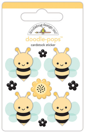 Doodlebug Design Farmhouse Busy Bees Doodle-Pops (8623)