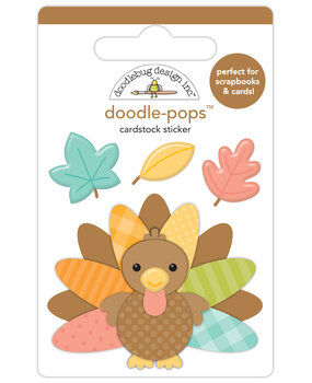 Doodlebug Design Farmhouse Turkey Time Doodle-Pops (8625)