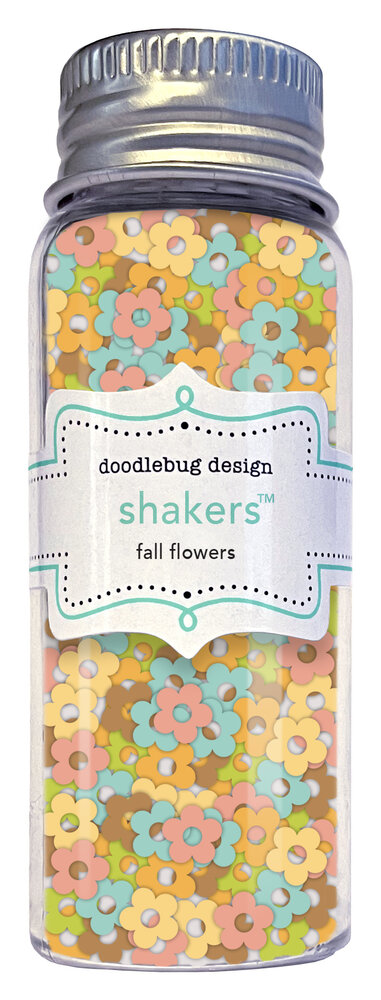 Doodlebug Design Farmhouse Fall Flowers Shakers (8628)