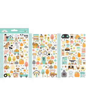 Doodlebug Design Farmhouse Mini Icons Stickers (8629)