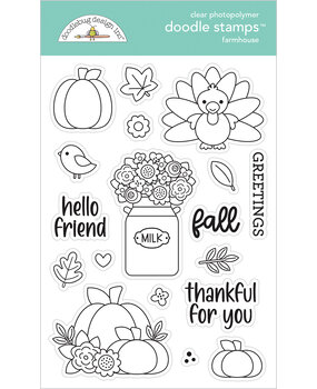 Doodlebug Design Farmhouse Doodle Stamps (8638)