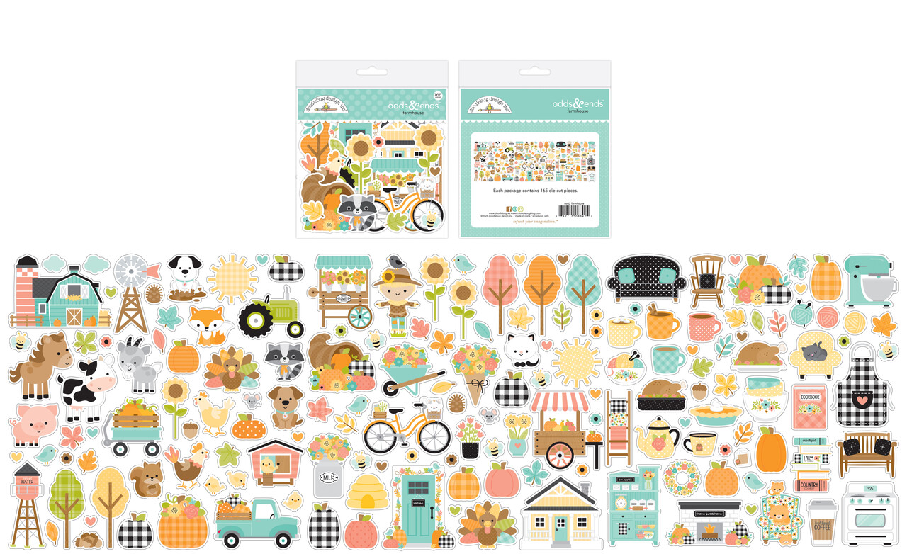 Doodlebug Design Farmhouse Odds & Ends (8642)