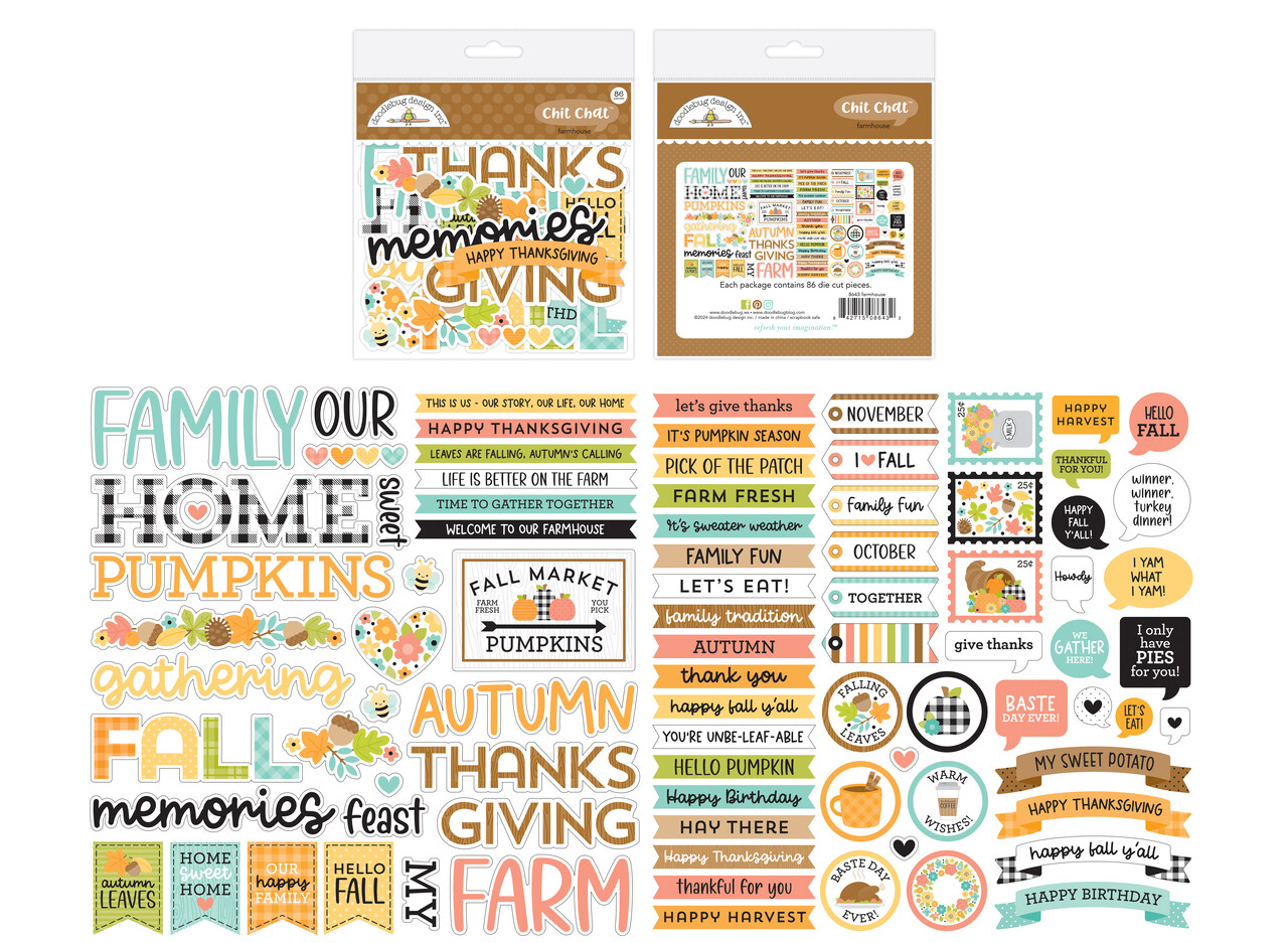 Doodlebug Design Farmhouse Chit Chat (8643)