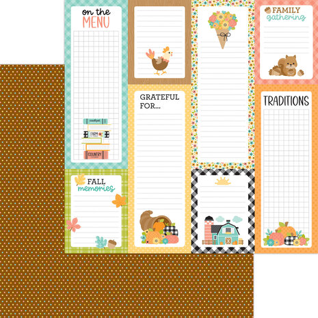 Doodlebug Design Farmhouse 12x12 Inch Paper Pack (8662)